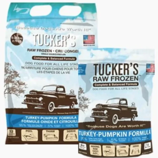 Tucker's Turkey-Pumpkin Complete and Balanced Raw Diets for Dogs - Pet Home | The Perfect Pet Supplies Shopping Experience
