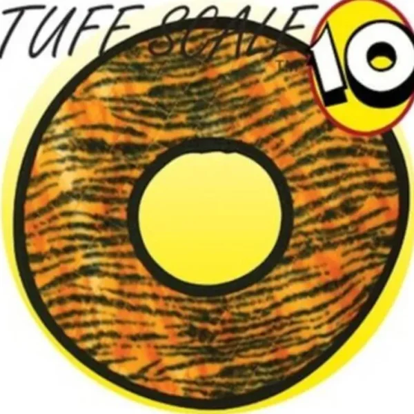 Tuffy Mega Ring Tiger Print 38X5Cm - Pet Home | The Perfect Pet Supplies Shopping Experience