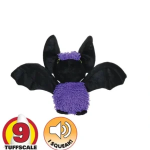 Tuffy Mighty Toy Microfiber Ball Med Bat Purple 28X30.5X10Cm - Pet Home | The Perfect Pet Supplies Shopping Experience