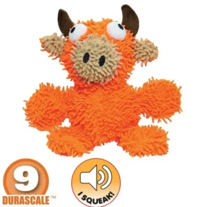 Tuffy Mighty Toy Microfiber Ball Med Bull Orange 23X28X10Cm - Pet Home | The Perfect Pet Supplies Shopping Experience