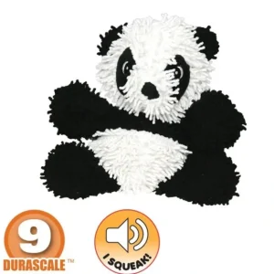Tuffy Mighty Toy Microfiber Ball Med Panda 17X23X9Cm - Pet Home | The Perfect Pet Supplies Shopping Experience