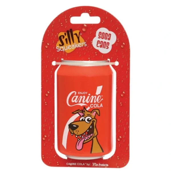 Tuffy Silly Squeaker Soda Can Canine Cola 11X7Cm - Pet Home | The Perfect Pet Supplies Shopping Experience