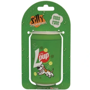 Tuffy Silly Squeaker Soda Can Lucky Pup 11X7Cm - Pet Home | The Perfect Pet Supplies Shopping Experience