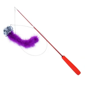 Turbo Telescoping Teaser with Crinkle Tail - Pet Home | The Perfect Pet Supplies Shopping Experience
