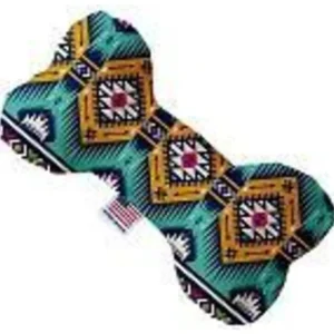 Turquoise Southwest Bone Dog Toy - Pet Home | The Perfect Pet Supplies Shopping Experience