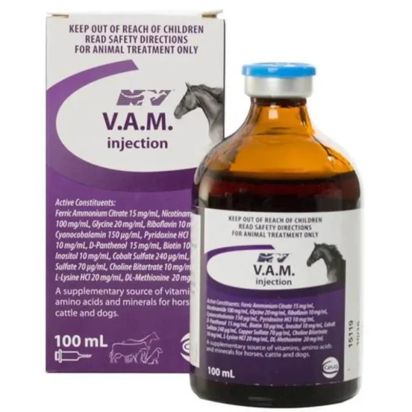 VAM Injection 100ml - Pet Home | The Perfect Pet Supplies Shopping Experience