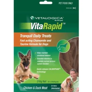 Vetalogica VitaRapid Tranquil Treats 210gm - Pet Home | The Perfect Pet Supplies Shopping Experience