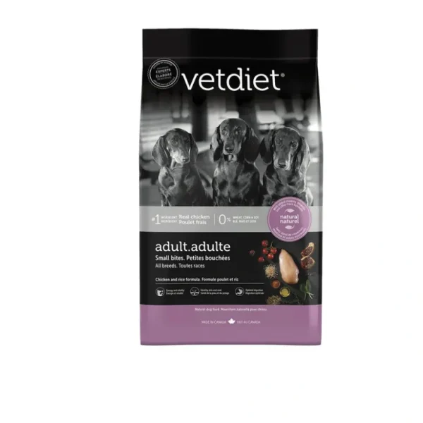 Vetdiet, Adult - Small Bites - Chicken & Rice - Pet Home | The Perfect Pet Supplies Shopping Experience