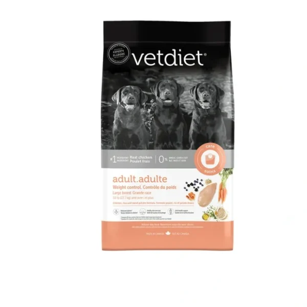Vetdiet, Adult LB - Weight Control - Chicken & Rice - 13.6 kg - Dry Dog Food - Pet Home | The Perfect Pet Supplies Shopping Experience