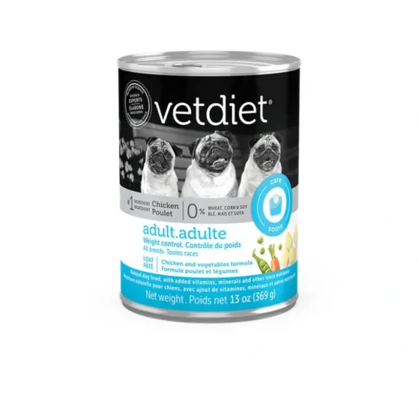 Vetdiet, Can, Adult - Weight Control - 369 g - Wet Dog Food - Pet Home | The Perfect Pet Supplies Shopping Experience