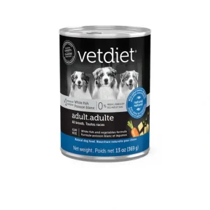 Vetdiet, Can, Adult - Whitefish - 369 g - Wet Dog Food - Pet Home | The Perfect Pet Supplies Shopping Experience
