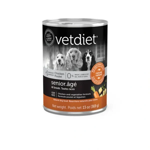 Vetdiet, Can, Senior - Chicken - 369 g - Wet Dog Food - Pet Home | The Perfect Pet Supplies Shopping Experience