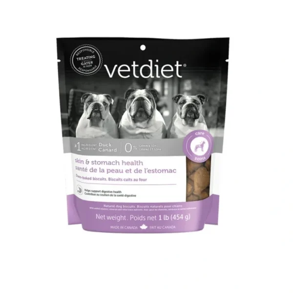 Vetdiet, Oven Baked - Sensitive Skin & Stomach Biscuits - 454 g - Dog Biscuit - Pet Home | The Perfect Pet Supplies Shopping Experience