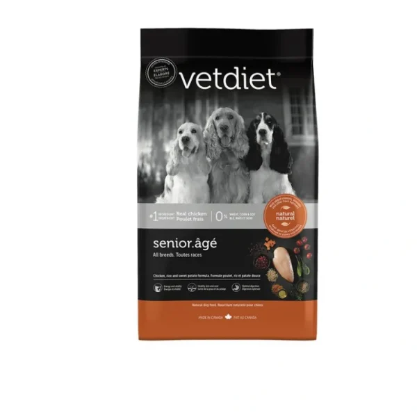 Vetdiet, Senior - Chicken & Rice - 6.8 kg - Dry Dog Food - Pet Home | The Perfect Pet Supplies Shopping Experience