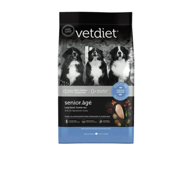Vetdiet, Senior LB - Chicken & Rice - 13.6 kg - Dry Dog Food - Pet Home | The Perfect Pet Supplies Shopping Experience