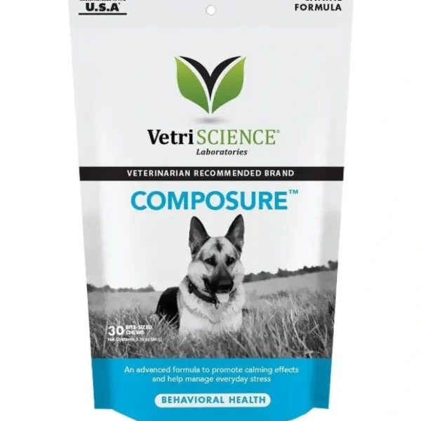 VetriScience Composure Behavioral Health Bite-Sized Dog Chews - Pet Home | The Perfect Pet Supplies Shopping Experience