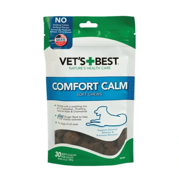 Vet's Best, Comfort Calm Soft Chews - 30 ct - Pet Home | The Perfect Pet Supplies Shopping Experience