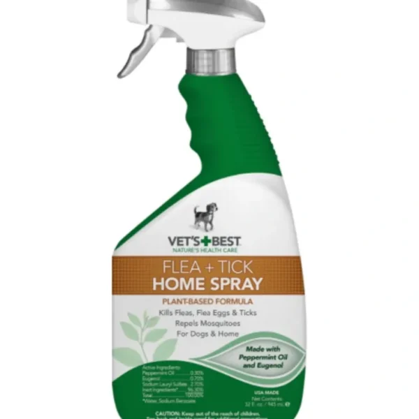 Vet's Best Flea and Tick Home Spray for Dogs - Pet Home | The Perfect Pet Supplies Shopping Experience
