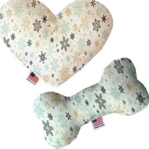 Vintage Snowflakes Bone Dog Toy - Pet Home | The Perfect Pet Supplies Shopping Experience