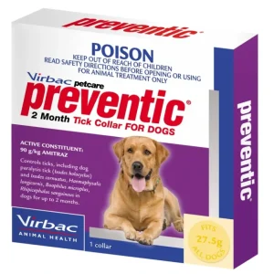 Virbac Preventic 2 Month Tick Collar - Pet Home | The Perfect Pet Supplies Shopping Experience