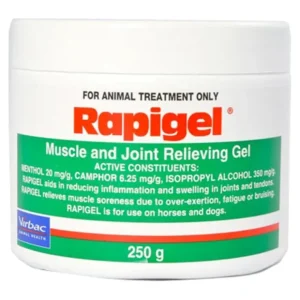 Virbac Rapigel Muscle & Joint Relieving Gel 250g - Pet Home | The Perfect Pet Supplies Shopping Experience