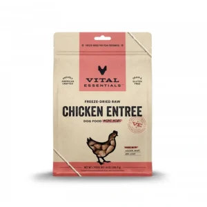 Vital Essentials Freeze Dried Grain Free Chicken Mini Nibs Entree for Dogs Food - Pet Home | The Perfect Pet Supplies Shopping Experience