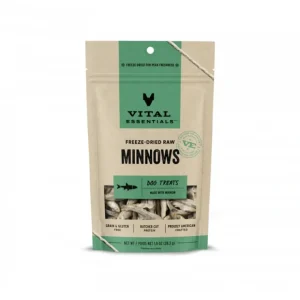 Vital Essentials Freeze Dried Grain Free Minnows Treats for Dogs - Pet Home | The Perfect Pet Supplies Shopping Experience