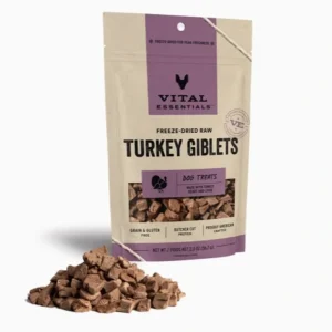 Vital Essentials Freeze-Dried Raw Turkey Giblets Dog Treats, 2oz - Pet Home | The Perfect Pet Supplies Shopping Experience
