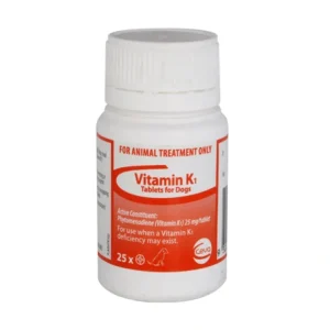 Vitamin K1 25mg 25 pack - Pet Home | The Perfect Pet Supplies Shopping Experience