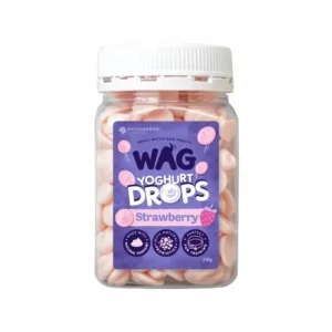 WAG Yoghurt Drops Strawberry 250g - Pet Home | The Perfect Pet Supplies Shopping Experience