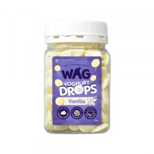 WAG Yoghurt Drops Vanilla 250g - Pet Home | The Perfect Pet Supplies Shopping Experience