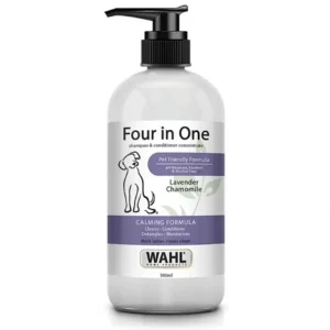 Wahl Four in One Shampoo 300ml - Pet Home | The Perfect Pet Supplies Shopping Experience