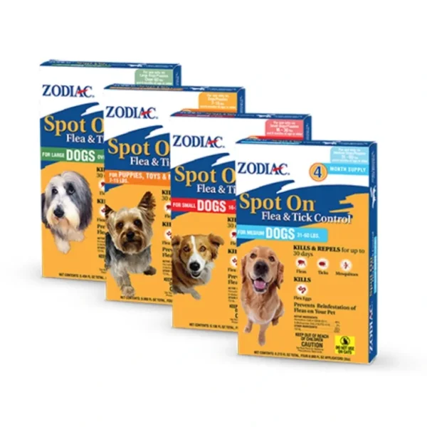 Wellmark International ZODIACu00ae SPOT ONu00ae FLEA &TICK CONTROL FOR DOGS AND PUPPIES - Pet Home | The Perfect Pet Supplies Shopping Experience