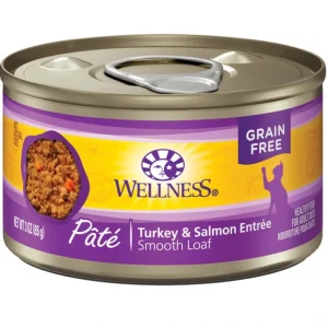 Wellness, Canned Cat Food, Complete Health, Turkey & Salmon - Pet Home | The Perfect Pet Supplies Shopping Experience