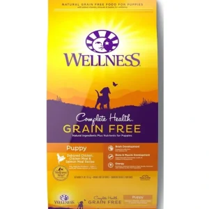 Wellness Complete Health Grain Free Puppy Deboned Chicken, Chicken Meal and Salmon Meal Recipe Dry Dog Food - Pet Home | The Perfect Pet Supplies Shopping Experience