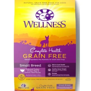 Wellness Complete Health Grain Free Small Breed Deboned Turkey, Chicken Meal and Salmon Meal Recipe Dry Dog Food - Pet Home | The Perfect Pet Supplies Shopping Experience
