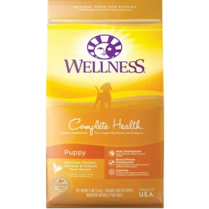 Wellness, Complete Health, Puppy Deboned Chicken, Oatmeal & Salmon - Pet Home | The Perfect Pet Supplies Shopping Experience