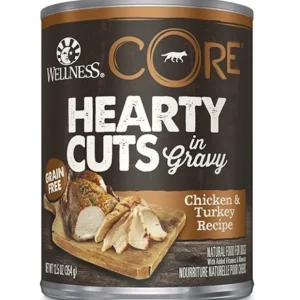 Wellness CORE Natural Grain Free Hearty Cuts Chicken and Turkey Canned Dog Food - Pet Home | The Perfect Pet Supplies Shopping Experience