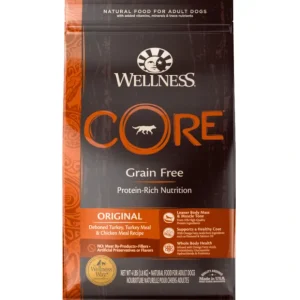 Wellness CORE Natural Grain Free Original Turkey &Chicken Recipe Dry Dog Food - Pet Home | The Perfect Pet Supplies Shopping Experience