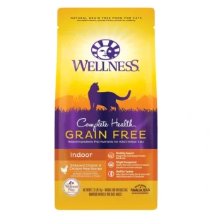 Wellness, Feline Adult - GF Complete Health - Indoor - Chicken - Pet Home | The Perfect Pet Supplies Shopping Experience