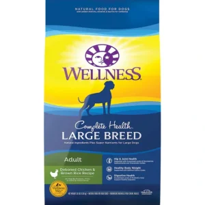 Wellness, Large Breed Complete, Deboned Chicken, Brown Rice - Pet Home | The Perfect Pet Supplies Shopping Experience