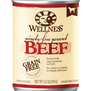 Wellness Natural Grain Free 95% Beef Recipe Adult Wet Canned Dog Food - Pet Home | The Perfect Pet Supplies Shopping Experience