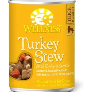 Wellness Natural Turkey Stew with Barley and Carrots Wet Canned Dog Food - Pet Home | The Perfect Pet Supplies Shopping Experience