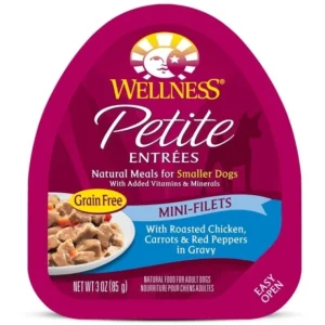 Wellness Petite Entrees Mini-Filets Grain Free Natural Roasted Chicken Recipe Wet Dog Food - Pet Home | The Perfect Pet Supplies Shopping Experience