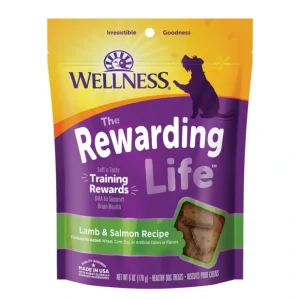 Wellness, Wellbites, Lamb & Salmon Soft Dog Treats - 6 oz - Dog Treat - Pet Home | The Perfect Pet Supplies Shopping Experience