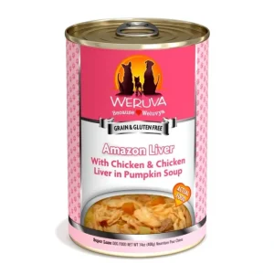 Weruva Amazon Livin' with Chicken &Chicken Liver in Pumpkin Soup Canned Dog Food - Pet Home | The Perfect Pet Supplies Shopping Experience