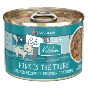 Weruva, Can Feline-Funk in the Trunk-Chicken in Pumpkin Sauce-170g - Minced - Wet Cat Food - Pet Home | The Perfect Pet Supplies Shopping Experience