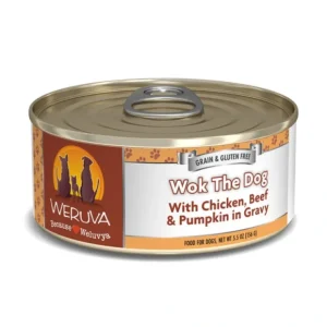 Weruva Classic Dog Wok The Dog with Chicken, Beef &Pumpkin in Gravy Dog Food (5.5 Oz - 24pk) - Pet Home | The Perfect Pet Supplies Shopping Experience