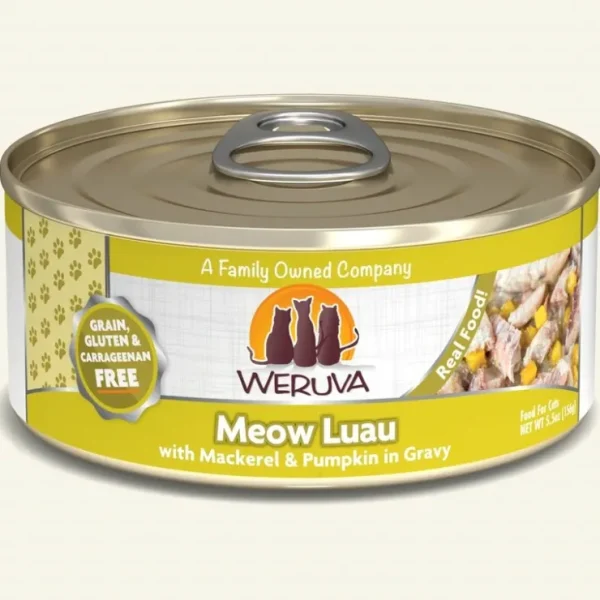 Weruva Meow Luau With Mackerel and Pumpkin Canned Cat Food - Pet Home | The Perfect Pet Supplies Shopping Experience