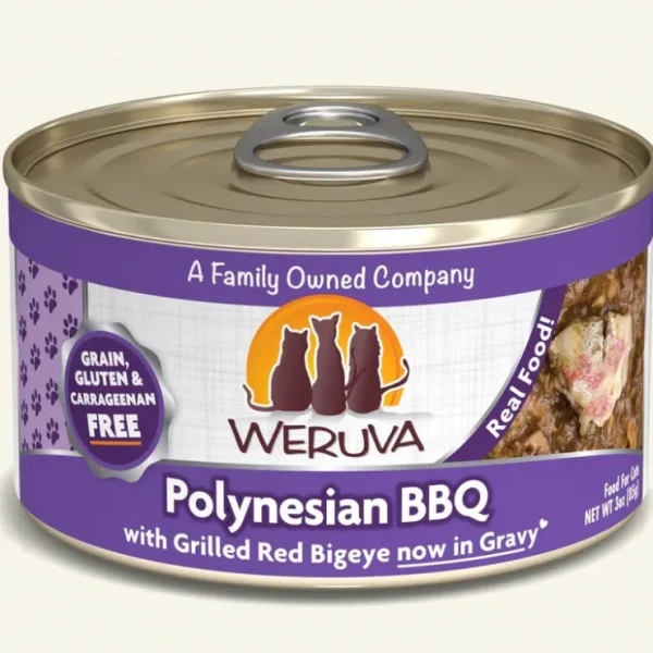 Weruva Polynesian BBQ With Grilled Red Big Eye Canned Cat Food - Pet Home | The Perfect Pet Supplies Shopping Experience